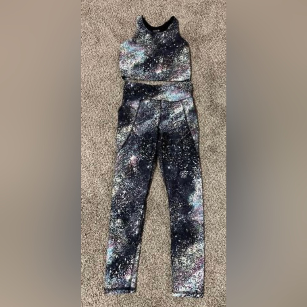 Girls size 8 workout/gymnastics outfit